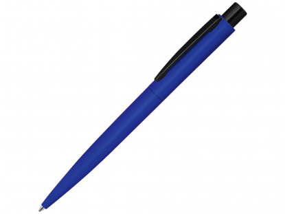 Ручка шариковая металлическая Lumos M soft-touch, синяя
