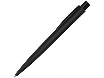 Ручка шариковая металлическая Lumos M soft-touch, черная