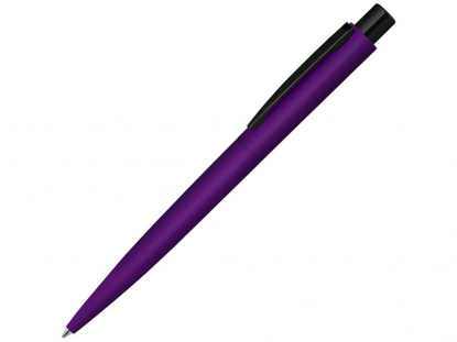 Ручка шариковая металлическая Lumos M soft-touch, фиолетовая