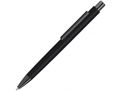 Ручка шариковая металлическая Ellipse Gum, soft-touch, черная