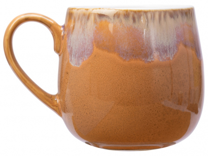 Кружка с вулканическим дизайном Etna, абрикосовая