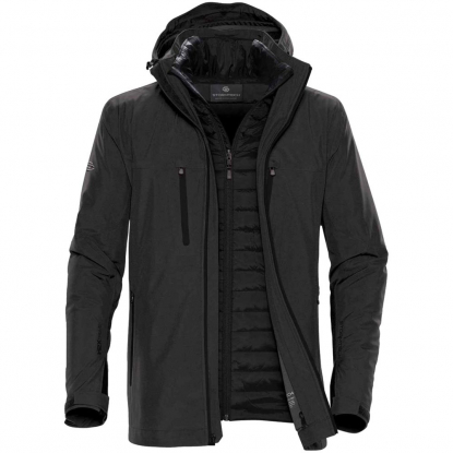Куртка-трансформер Matrix, мужская, серая с черным