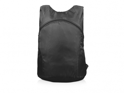Рюкзак складной Compact, черный, спереди