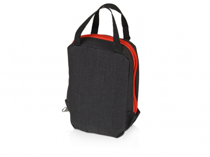 Рюкзак Fold-it складной, красный, сложенный, сзади