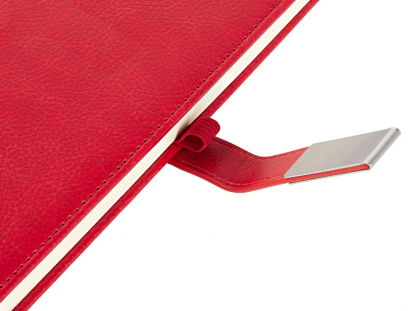 Ежедневник Verona, недатированный А5, красный