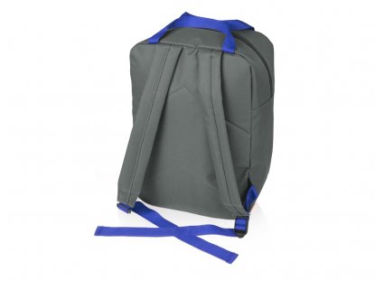 Рюкзак Lock с отделением для ноутбука, синий, с другой стороны