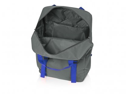 Рюкзак Lock с отделением для ноутбука, синий, открытый