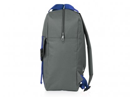 Рюкзак Lock с отделением для ноутбука, синий, сбоку