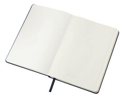 Бизнес-блокнот А5 С3 soft-touch с магнитным держателем для ручки, темно-синий