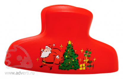 Магнит-клип новогодний с музыкой