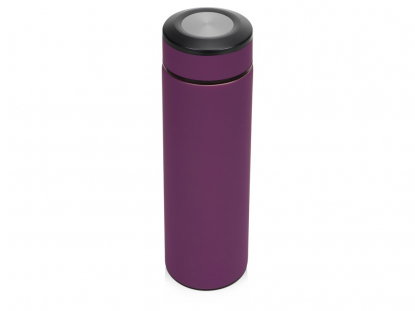 Термос Confident с покрытием soft-touch, фиолетовый
