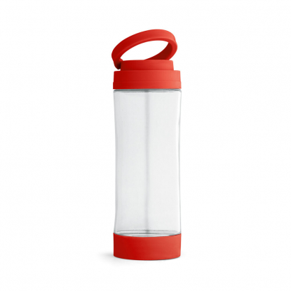 Стеклянная бутылка для спорта QUINTANA, красная