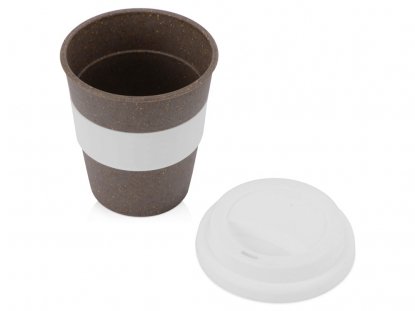 Стакан из бамбукового волокна Café, белый