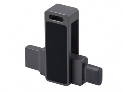 USB3.0/ Type-C флешка 2в1 на 64 ГБ Спинлайт с подсветкой
