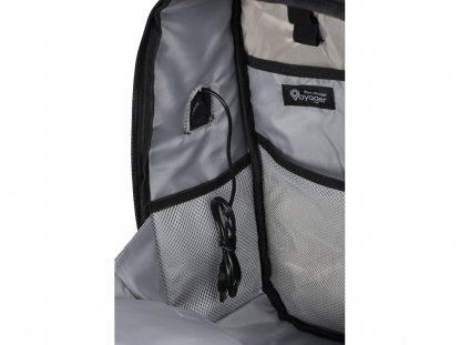 Противокражный водостойкий рюкзак Shelter для ноутбука 15.6 '', изнутри