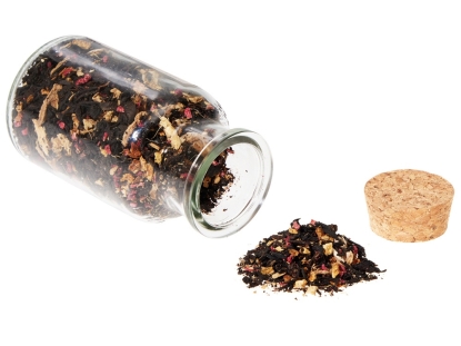 Чай черный с соком имбиря, апельсином и малиной, мини