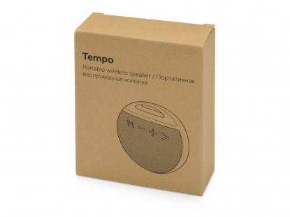 Портативная колонка Tempo, коробка