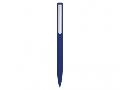 Ручка пластиковая шариковая Bon soft-touch, тёмно-синяя