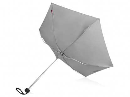 Зонт складной Frisco, серый, вывернутый