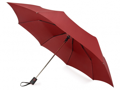 Зонт складной Irvine, бордовый