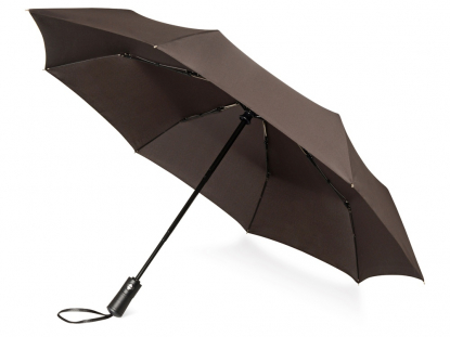 Зонт складной Ontario, коричневый