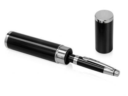 Ручка металлическая шариковая Ковентри в футляре, черная