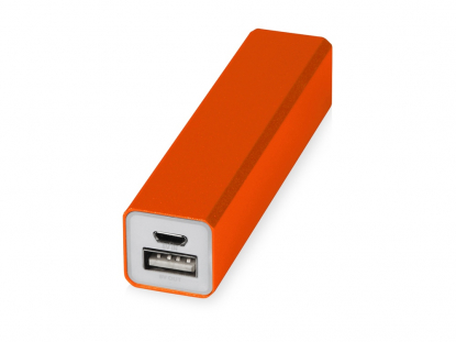 Портативное зарядное устройство Брадуэлл, 2200 mAh, оранжевое