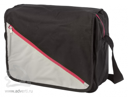 Сумка для документов Briefing, с красной полосой