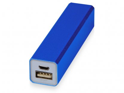 Портативное зарядное устройство Брадуэлл, 2200 mAh, синее