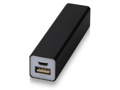 Портативное зарядное устройство Брадуэлл, 2200 mAh, чёрное