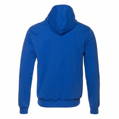 Толстовка StanHappy, унисекс, синяя, вид сзади