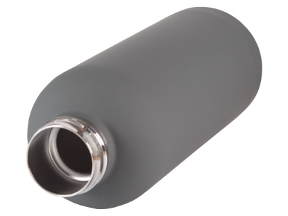 Вакуумная термобутылка ODIN, soft-touch, темно-серая