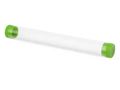 Футляр-туба пластиковый для ручки Tube 2.0, зелёное яблоко