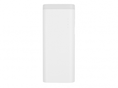 Портативное зарядное устройство Lantern, 9000 mAh, белое, вид сверху