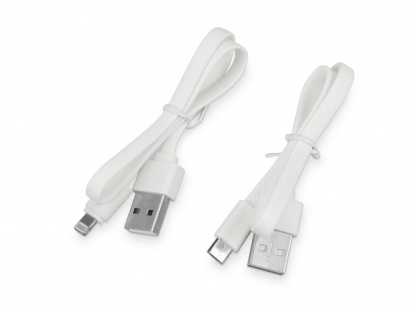 Портативное зарядное устройство Lantern, 9000 mAh, кабели