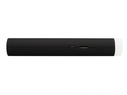 Портативное зарядное устройство Lantern, 9000 mAh, чёрное, разъёмы