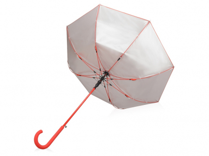 Зонт-трость Silver Color, красный, перевернутый