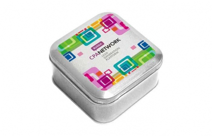 Монпансье с прямой печатью по баночке (ассорти), 100 г