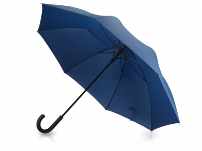 Зонт-трость Lunker с куполом диаметром 135 см, синий