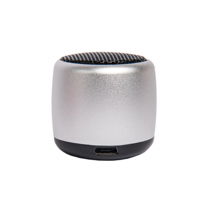 Портативная mini Bluetooth-колонка Sound Burger Loto, серебристая
