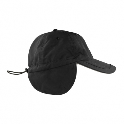 Бейсболка SNOW FLAP STOPPER-S, черная