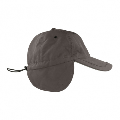 Бейсболка SNOW FLAP STOPPER-S, темно-серая