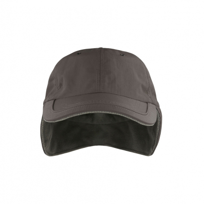 Бейсболка SNOW FLAP STOPPER-S, темно-серая