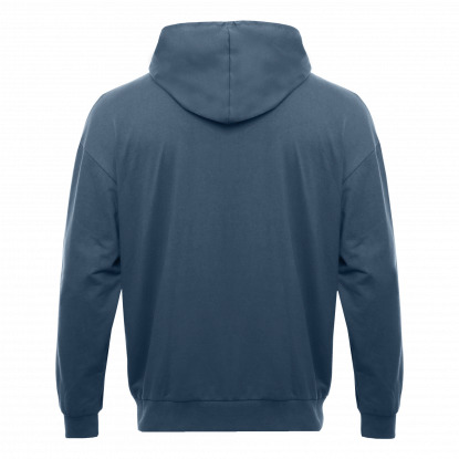 Толстовка STAN Oversize Zip с капюшоном футер без начёса, графит