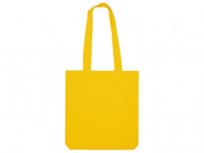 Сумка из плотного хлопка Carryme 220, желтая, вид спереди