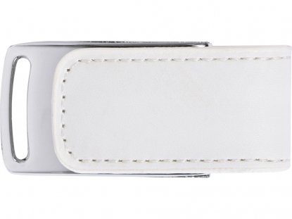 USB-флешка на 16 Гб Vigo с магнитным замком, белая, общий вид