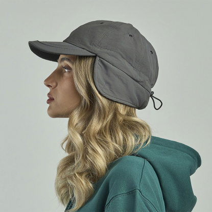 Бейсболка SNOW FLAP STOPPER-S, темно-серая