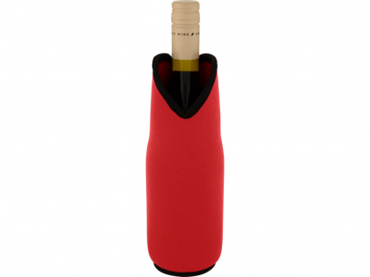 Чехол для бутылки Noun из переработанного неопрена, красный