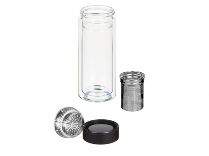 Стеклянная термобутылка Glassir