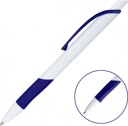 Шариковая ручка KLEO, тёмно-синяя